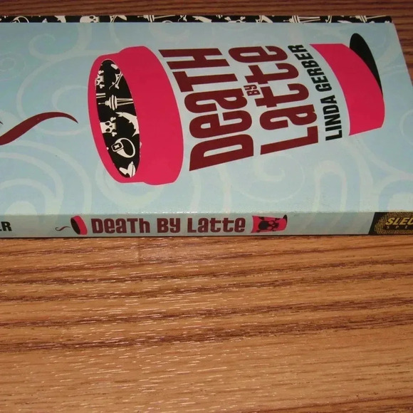 Linda Gerber DEATH BY LATTE Chapter Mystery book~Ages 12 and up - Picture 3 of 3